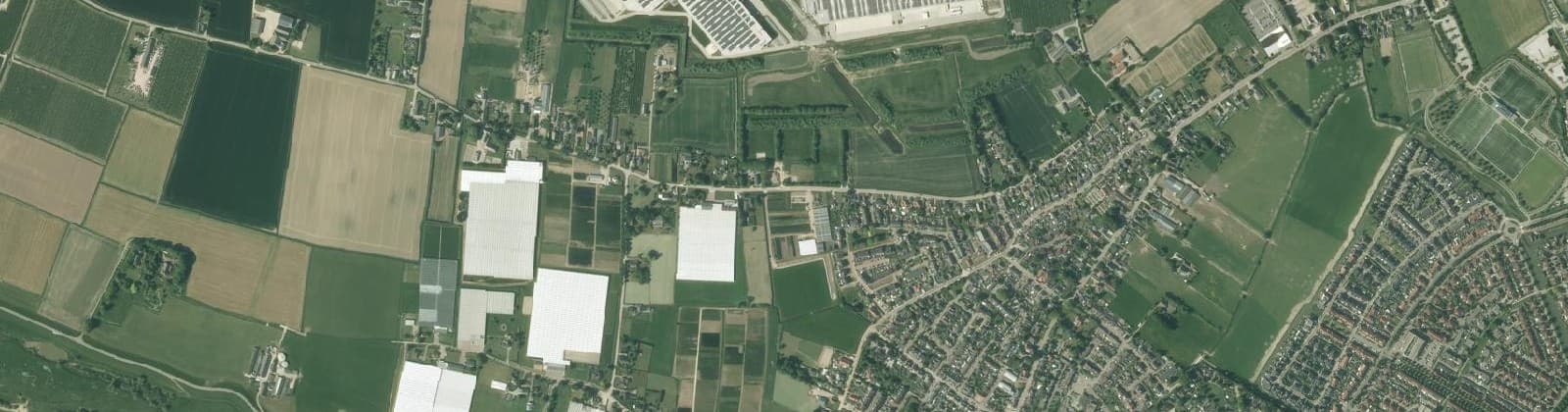 Luchtfoto van Oosterhout