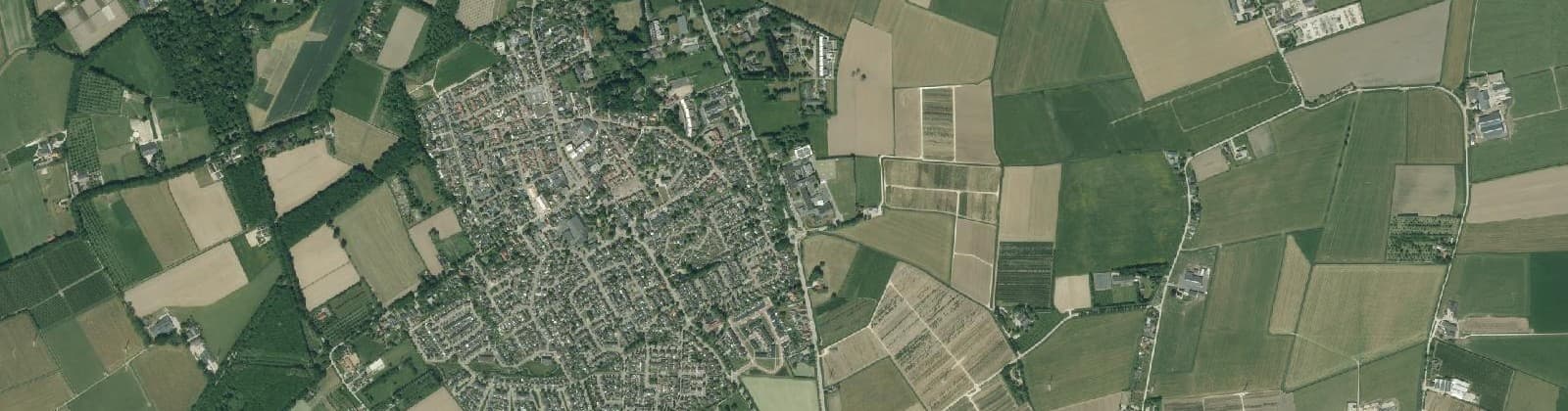 Luchtfoto van Buitengebied Zetten