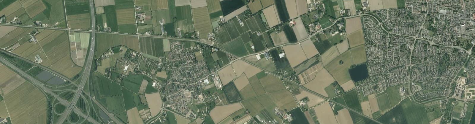 Luchtfoto van Valburg