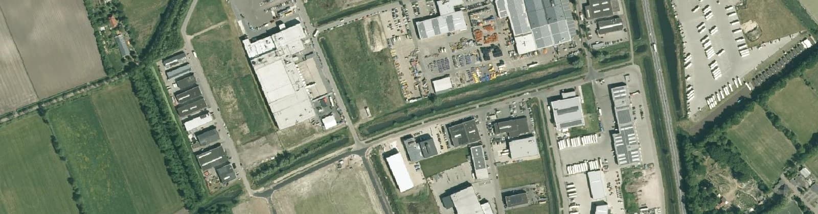 Luchtfoto van Wijk 04 Bedrijventerrein Holten
