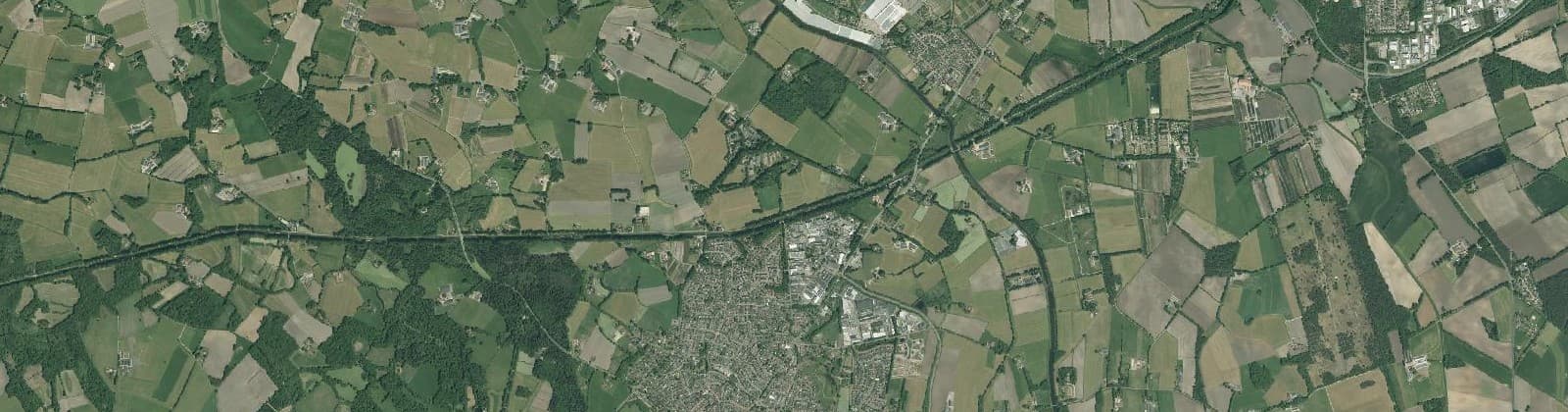 Luchtfoto van Wijk 10 Denekamp