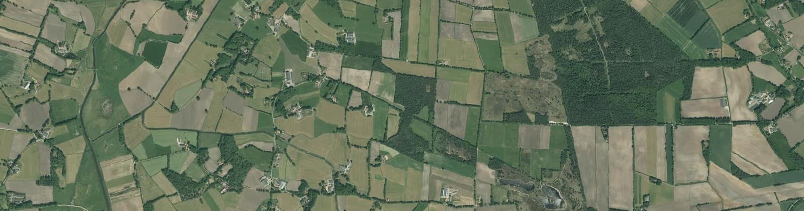 Luchtfoto van Wijk 11 Lattrop-Breklenkamp