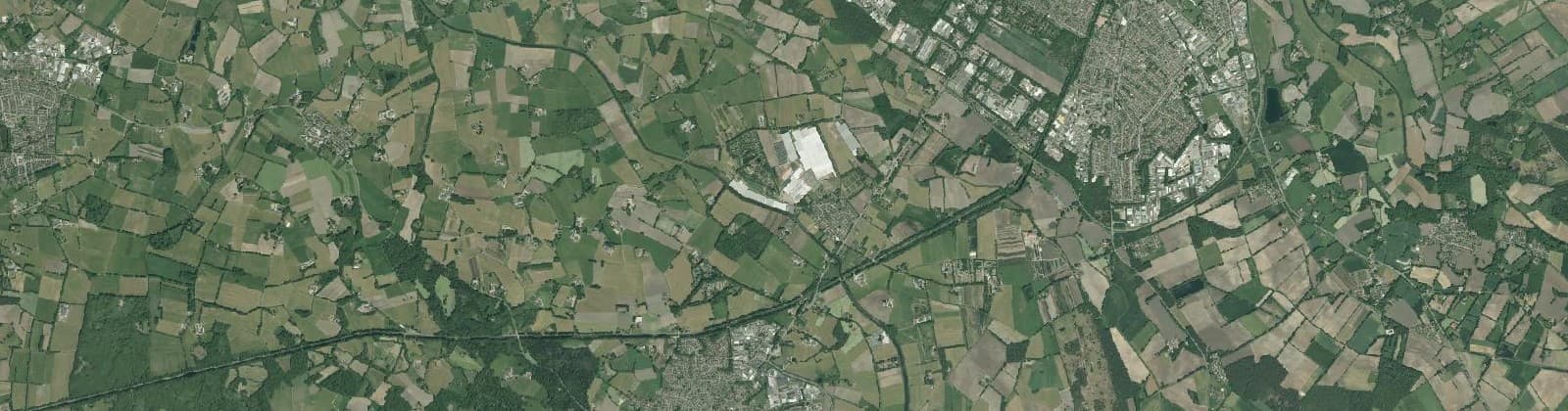 Luchtfoto van Wijk 14 Noord Deurningen