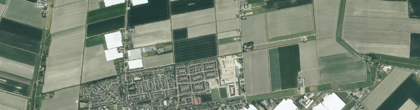Luchtfoto van Moerkapelle wijk 01