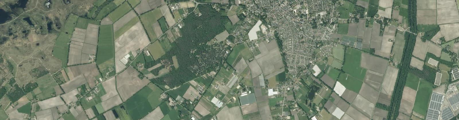 Luchtfoto van Meijel