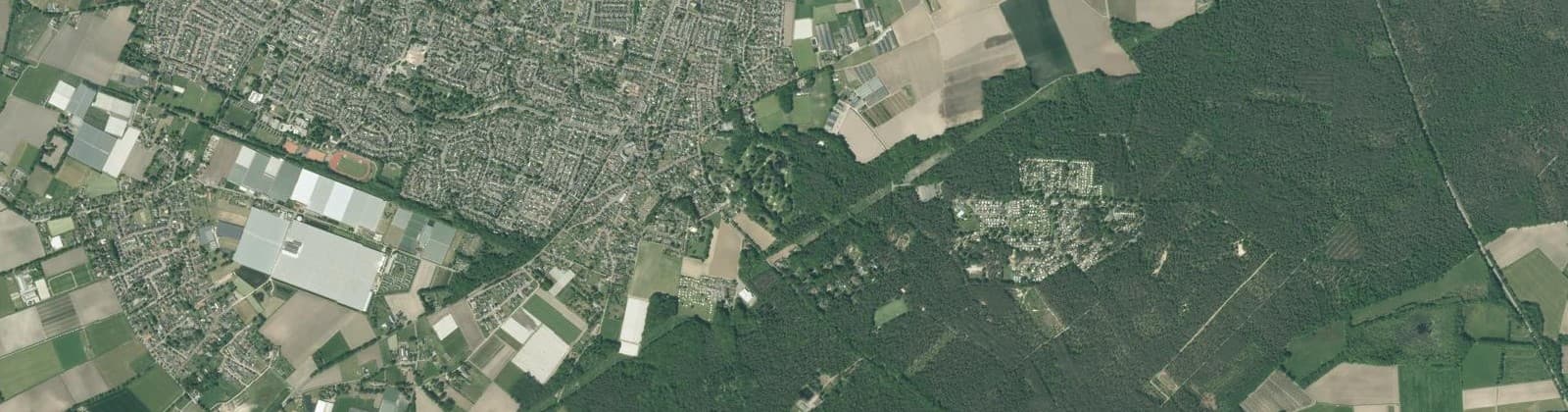Luchtfoto van Helden