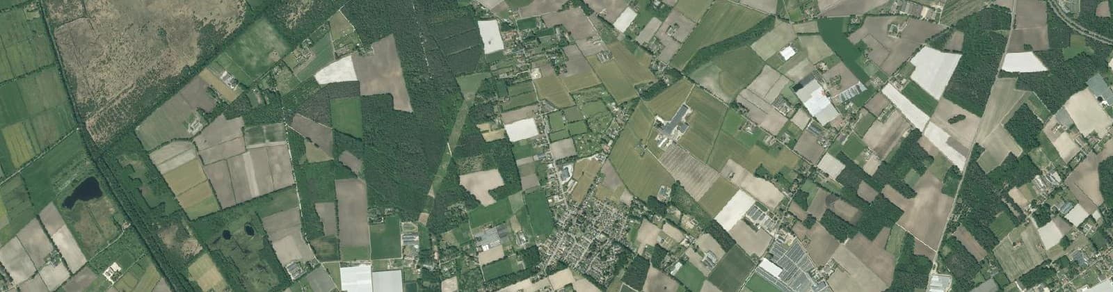 Luchtfoto van Grashoek