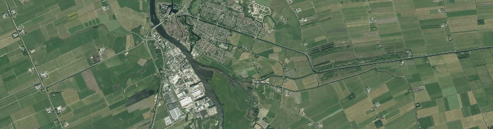 Luchtfoto van Wijk 03 Landelijk gebied Hasselt