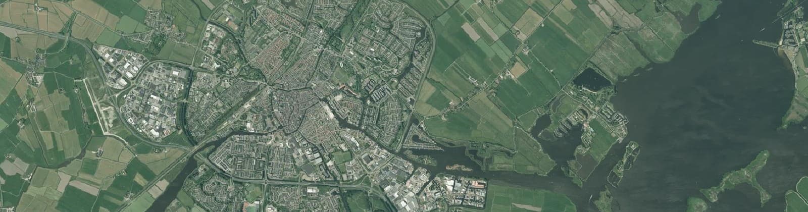 Luchtfoto van Wijk 01 Sneek