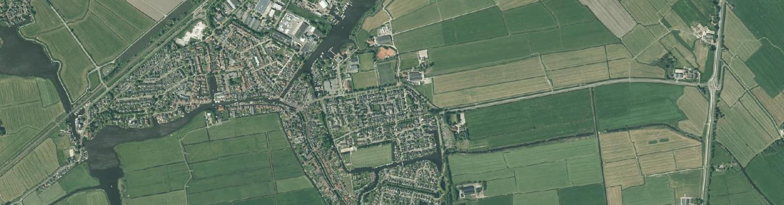 Luchtfoto van Wijk 05 IJlst