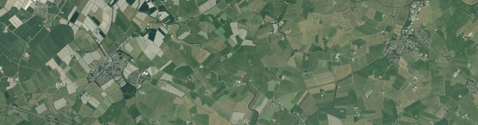 Luchtfoto van Wijk 14 Weidestreek Oost