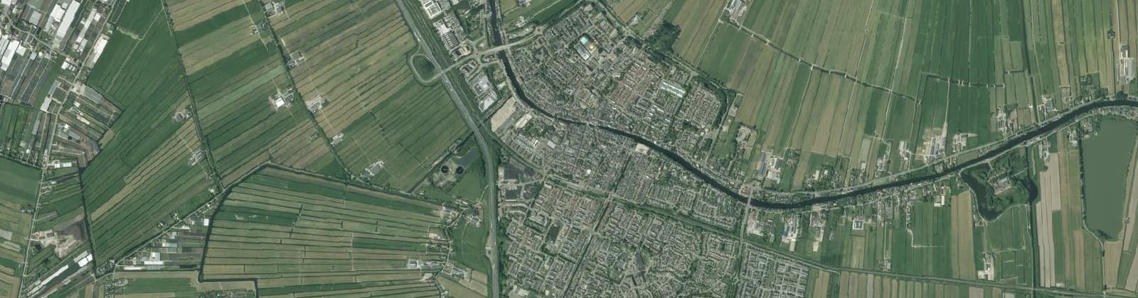 Luchtfoto van Bodegraven-Zuid