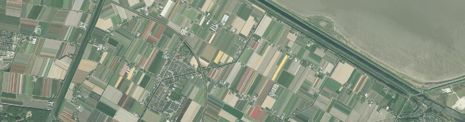 Luchtfoto van Breezand