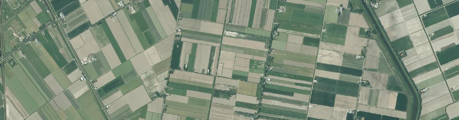 Luchtfoto van Wieringerwaard