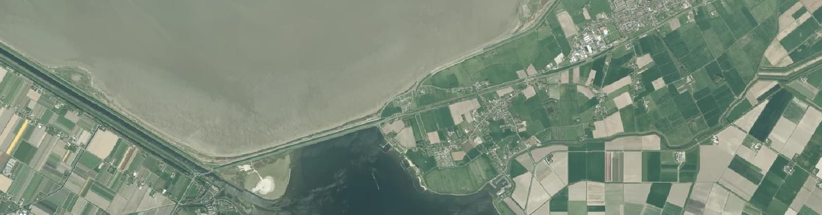 Luchtfoto van Westerland