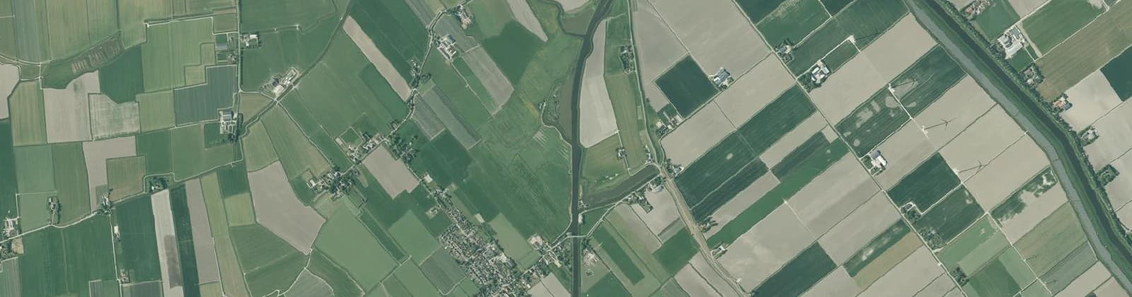 Luchtfoto van Lutjewinkel