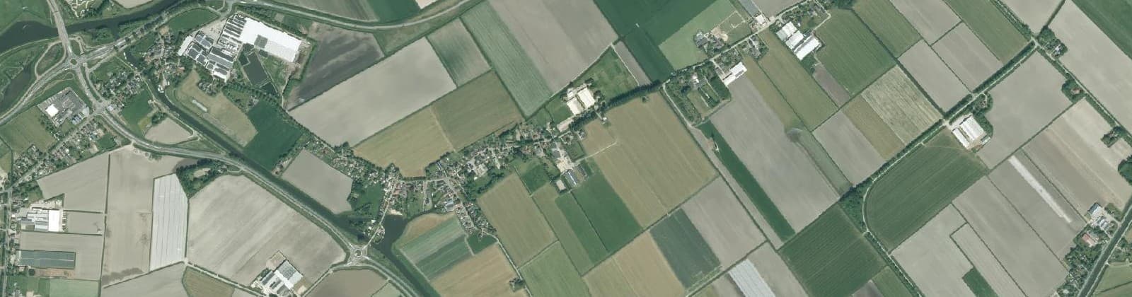 Luchtfoto van Oude Niedorp