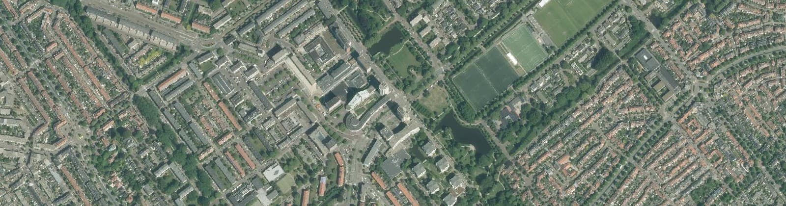 Luchtfoto van Voorburg Midden