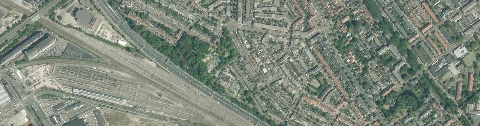 Luchtfoto van Voorburg Noord