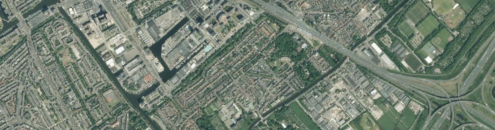 Luchtfoto van Voorburg West / Park Leeuwenbergh