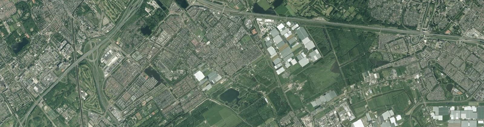 Luchtfoto van Nootdorp