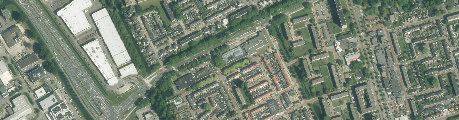 Luchtfoto van Schiekamp