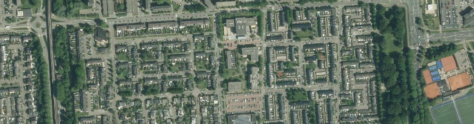 Luchtfoto van Groenewoud