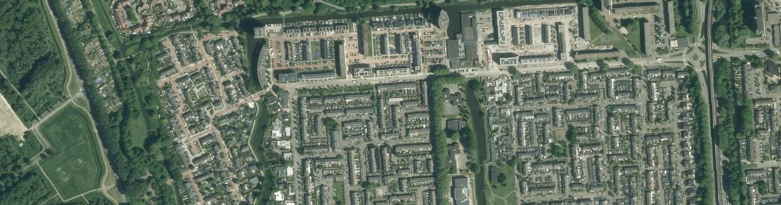 Luchtfoto van Sterrenkwartier