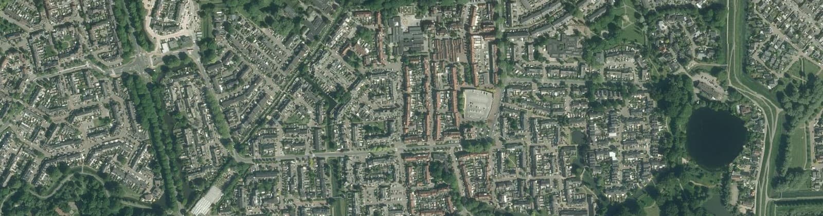 Luchtfoto van Waterland