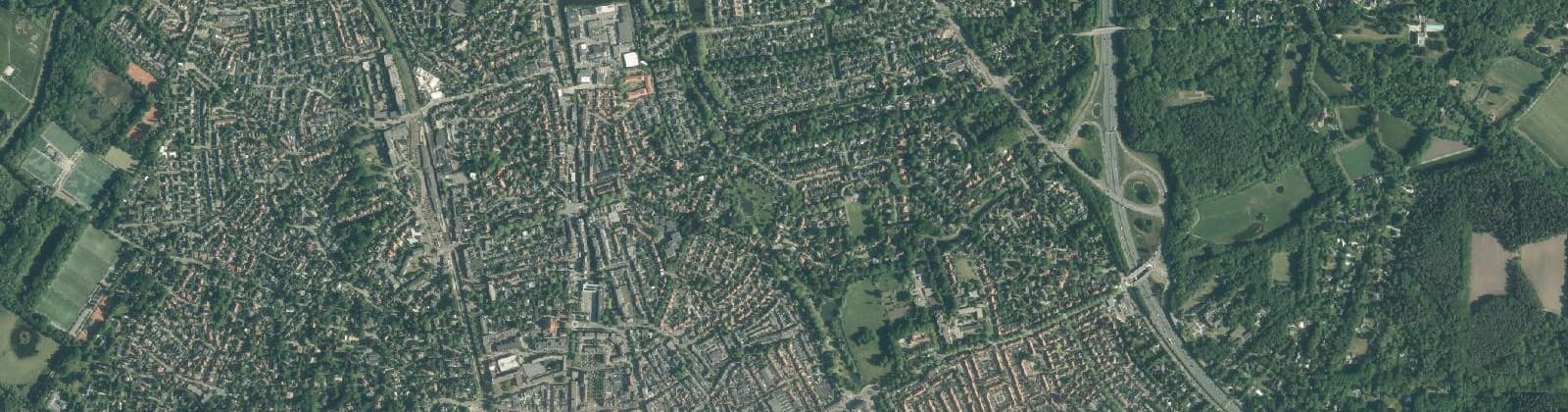 Luchtfoto van Brediuskwartier