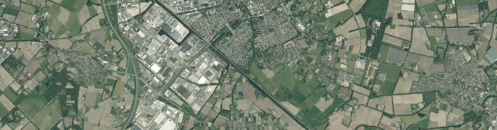 Luchtfoto van Veghel