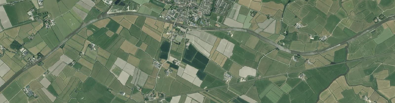 Luchtfoto van Dronryp