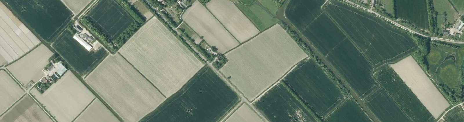 Luchtfoto van Wier