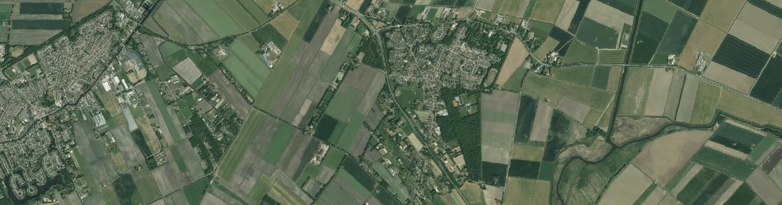 Luchtfoto van Wijk 02 Blijham