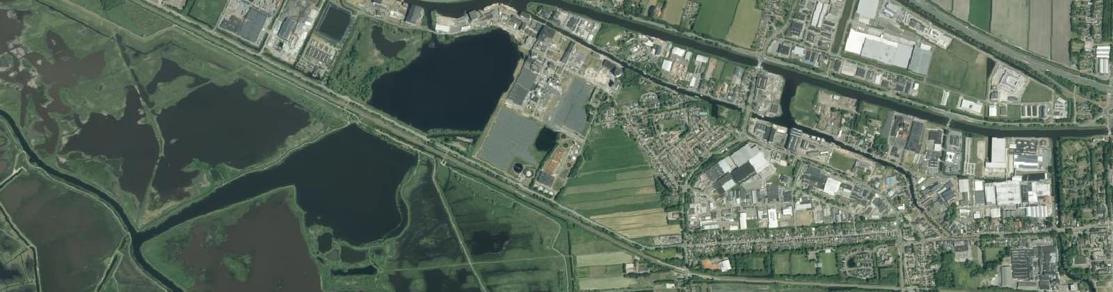 Luchtfoto van Foxhol