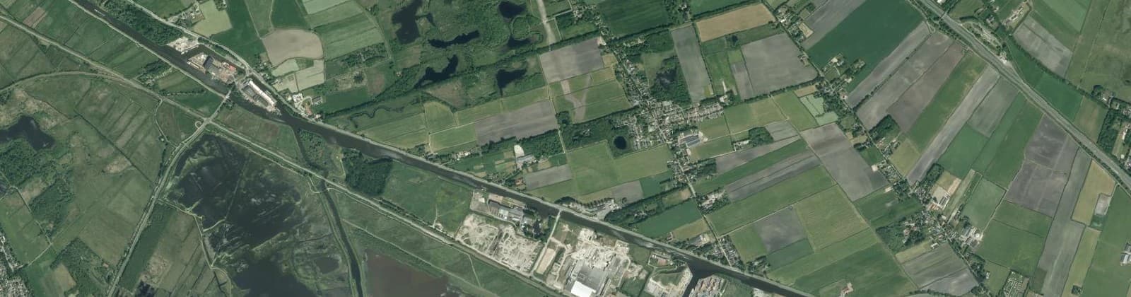 Luchtfoto van Westerbroek en Waterhuizen