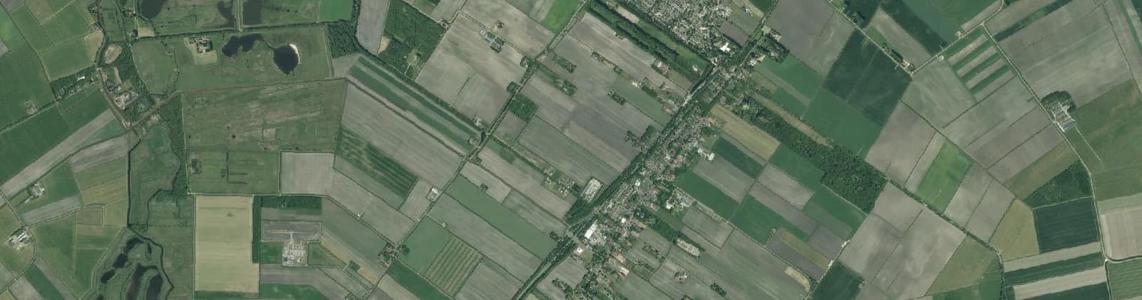 Luchtfoto van Slochteren