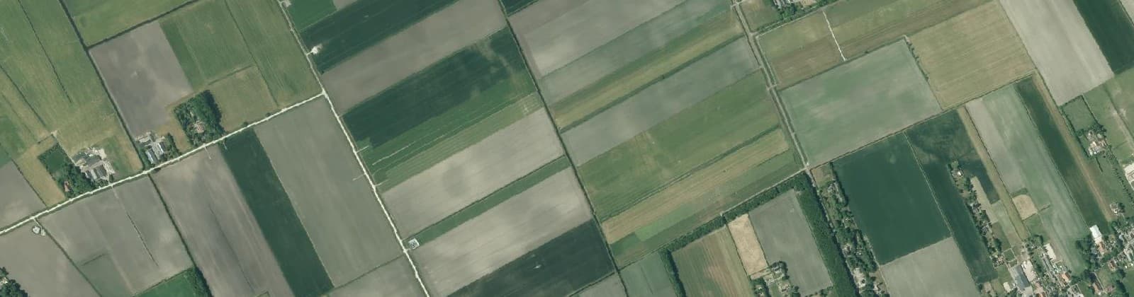 Luchtfoto van Hellum