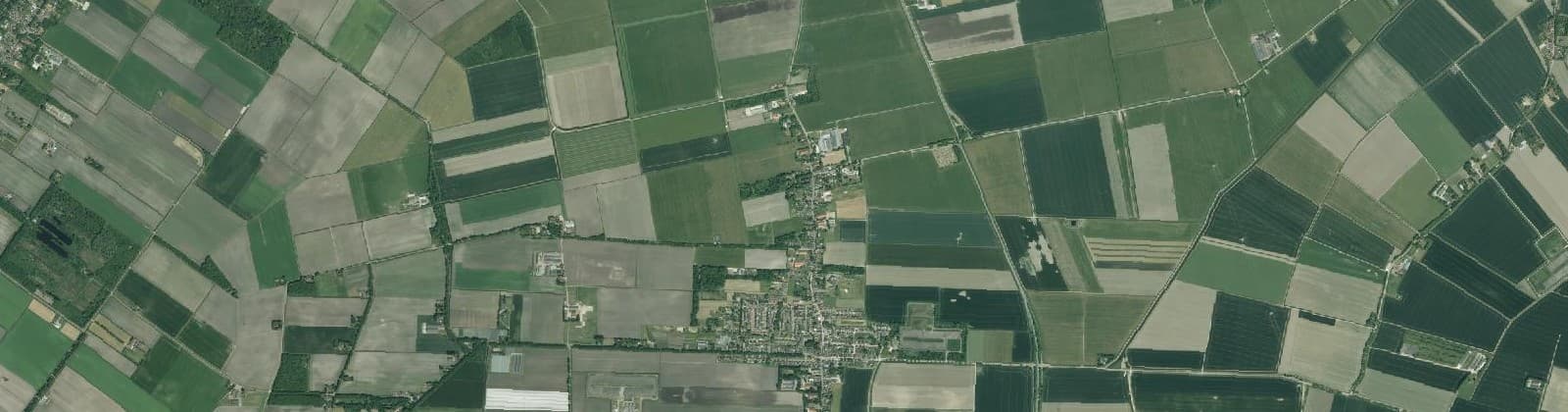 Luchtfoto van Noordbroek