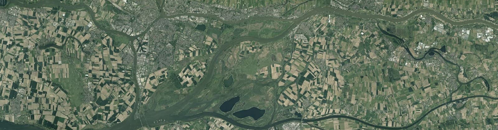 Luchtfoto van Werkendam