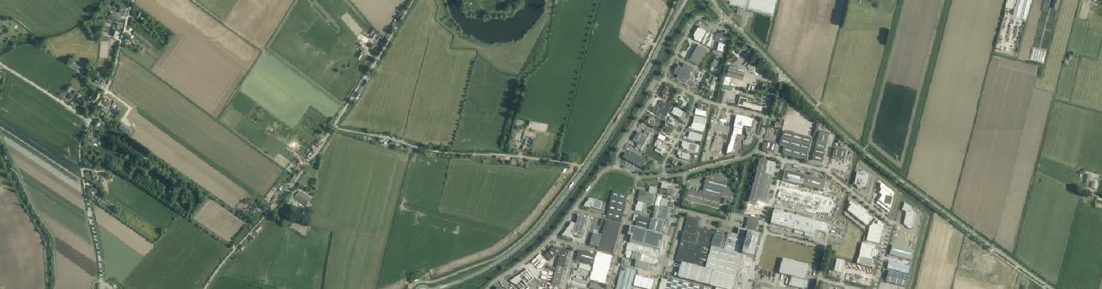 Luchtfoto van Giessen