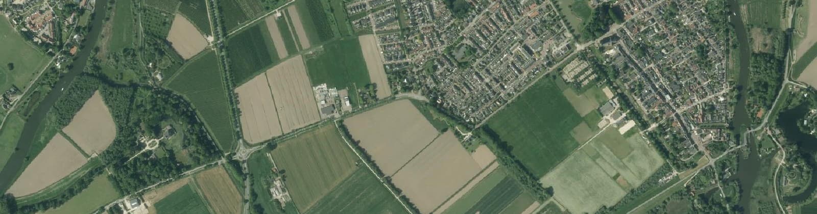 Luchtfoto van Asperen