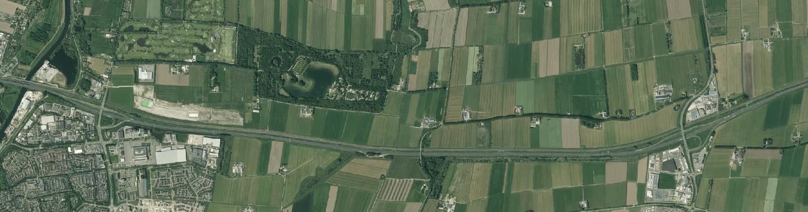 Luchtfoto van Vuren