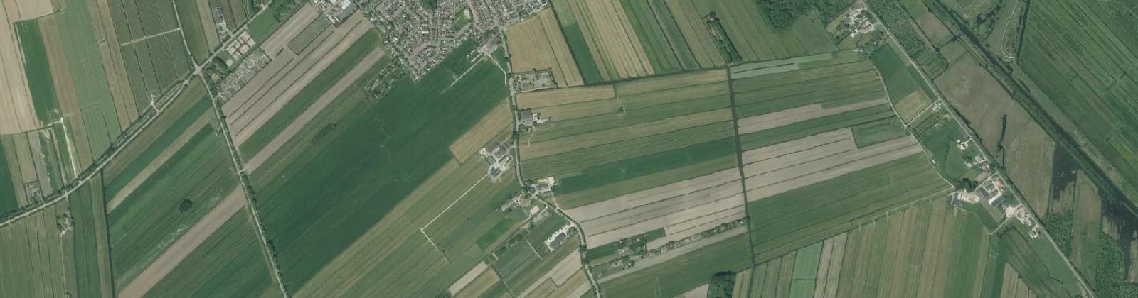 Luchtfoto van Ameide buitengebied