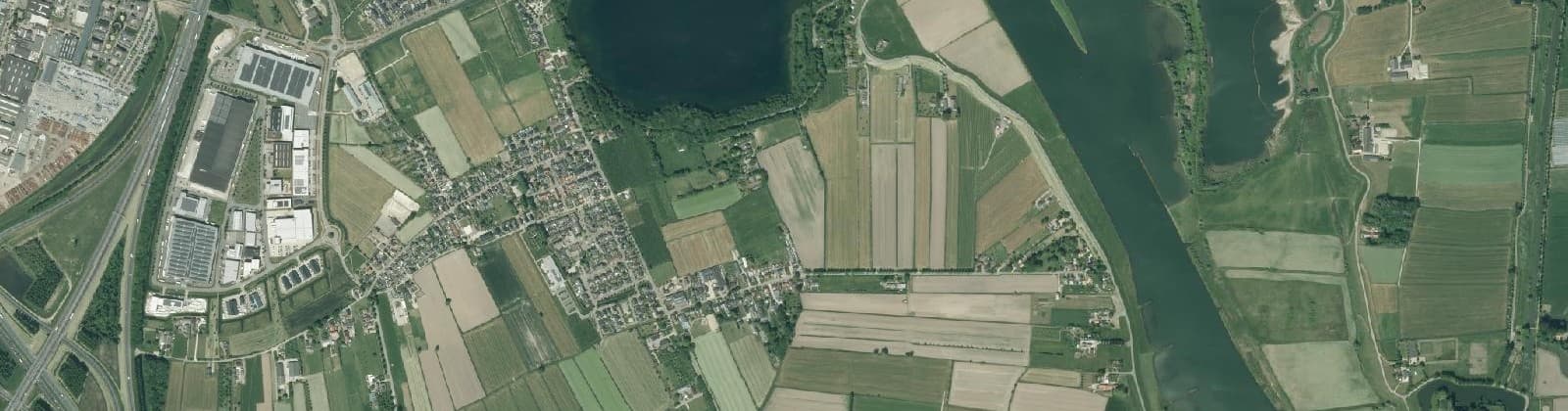 Luchtfoto van Hagestein buitengebied