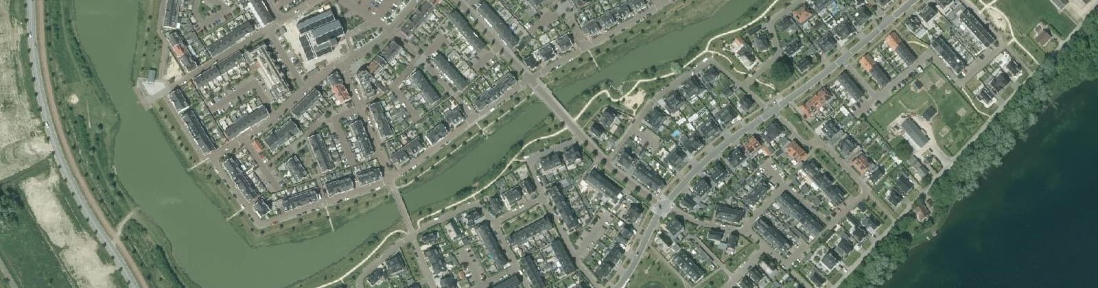 Luchtfoto van Hoef en Haag