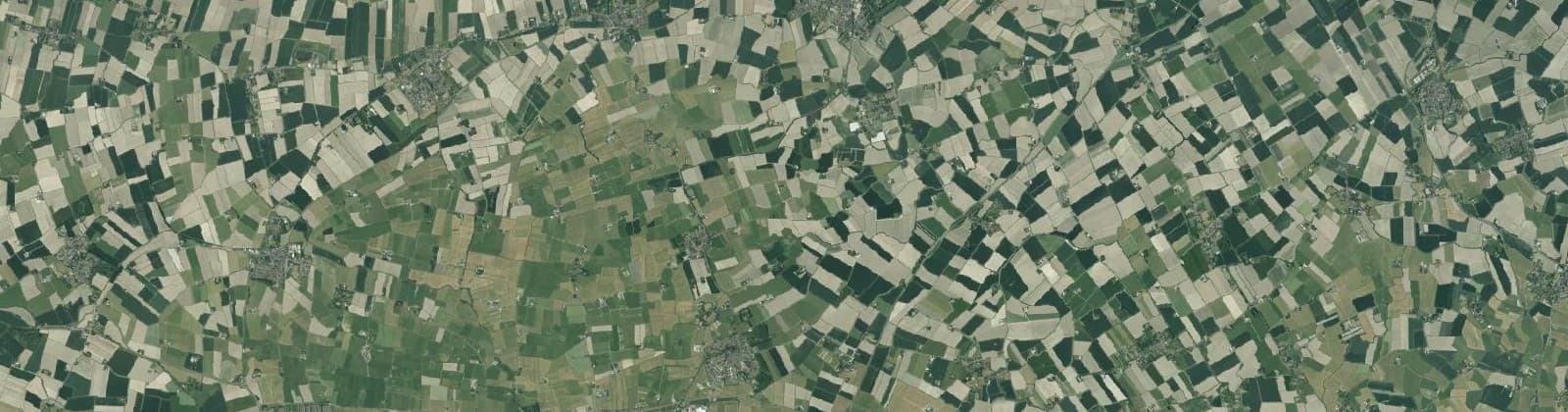 Luchtfoto van Kantens