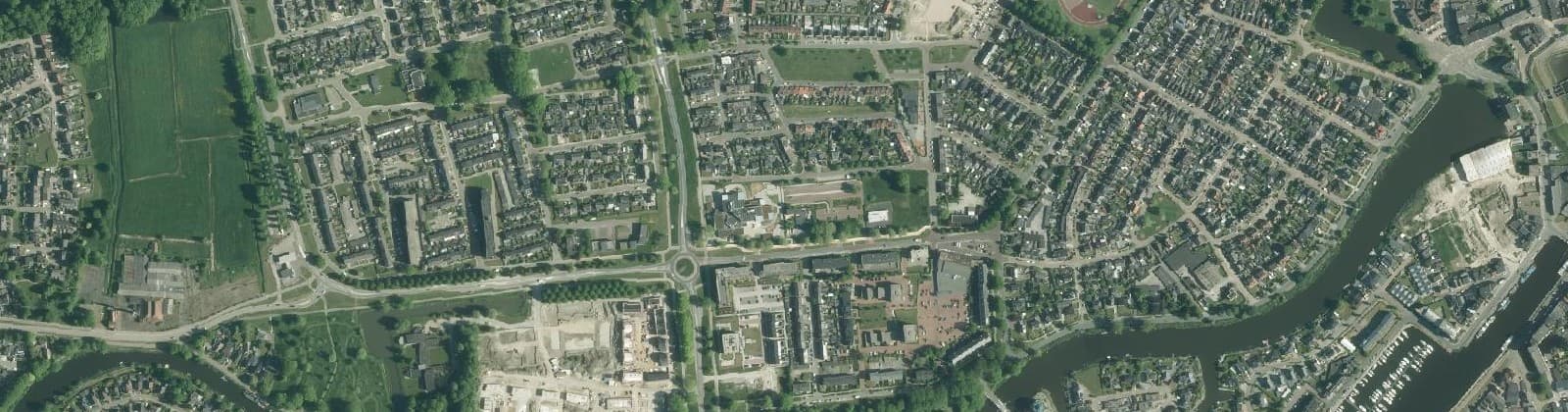Luchtfoto van West