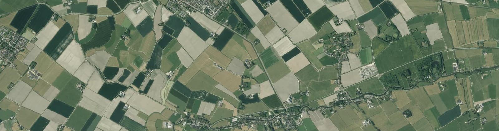 Luchtfoto van Buitengebied Noord-Loppersum