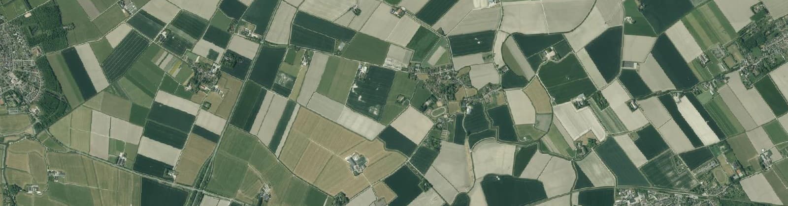 Luchtfoto van Buitengebied Noord-Stedum